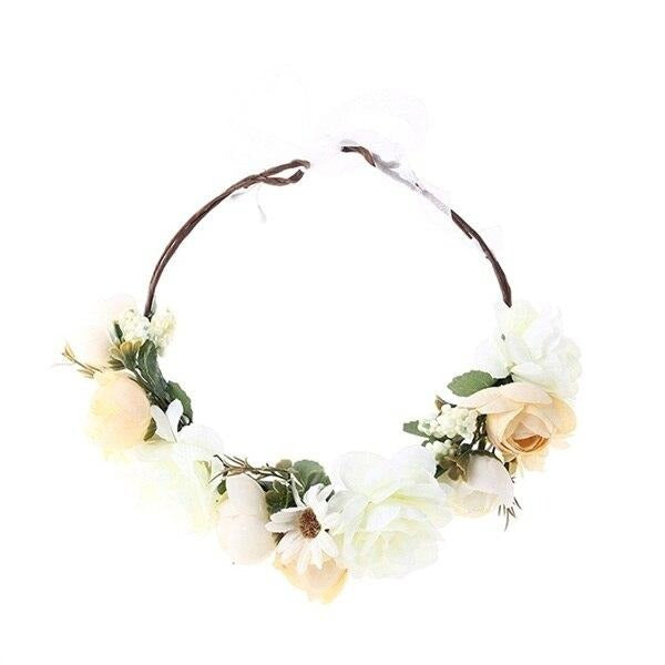couronne de fleur mariage