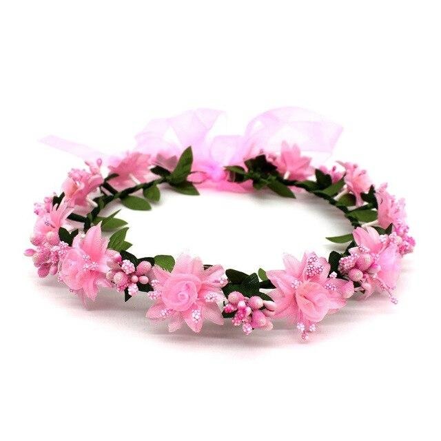 couronne de fleurs evjf