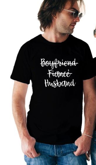 T-shirt Couple Réal Wife and Husband