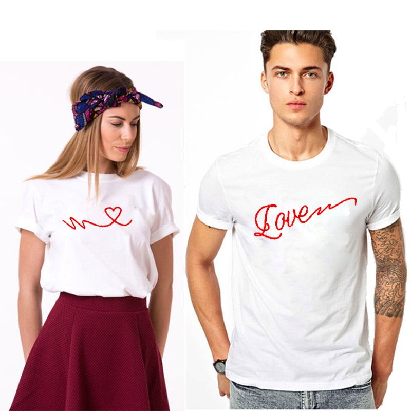 T-shirt Couple My Love