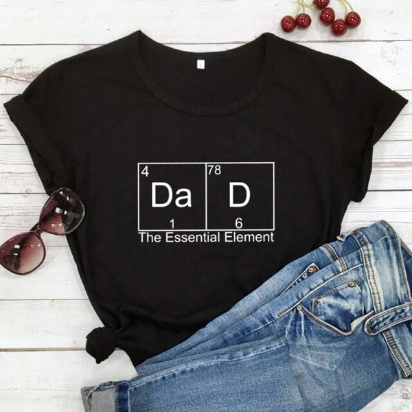 T-shirt Couple Dad and Mom Perfect Element
