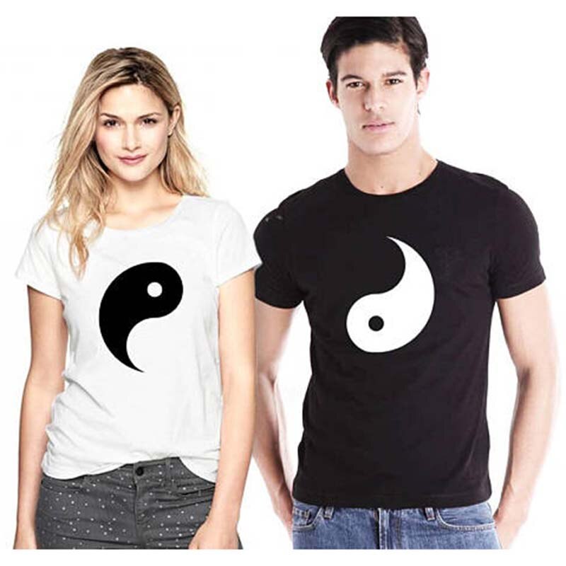 T-shirt Couple Yin and Yang
