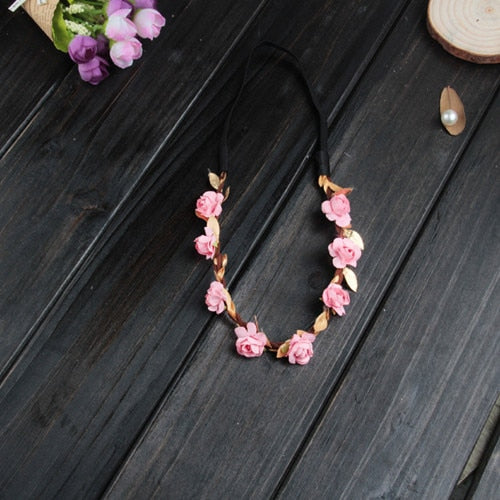 Couronne de Fleurs Cheveux Fillette
