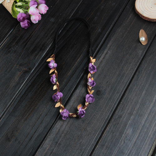 Couronne de Fleurs petite fille d'honneur