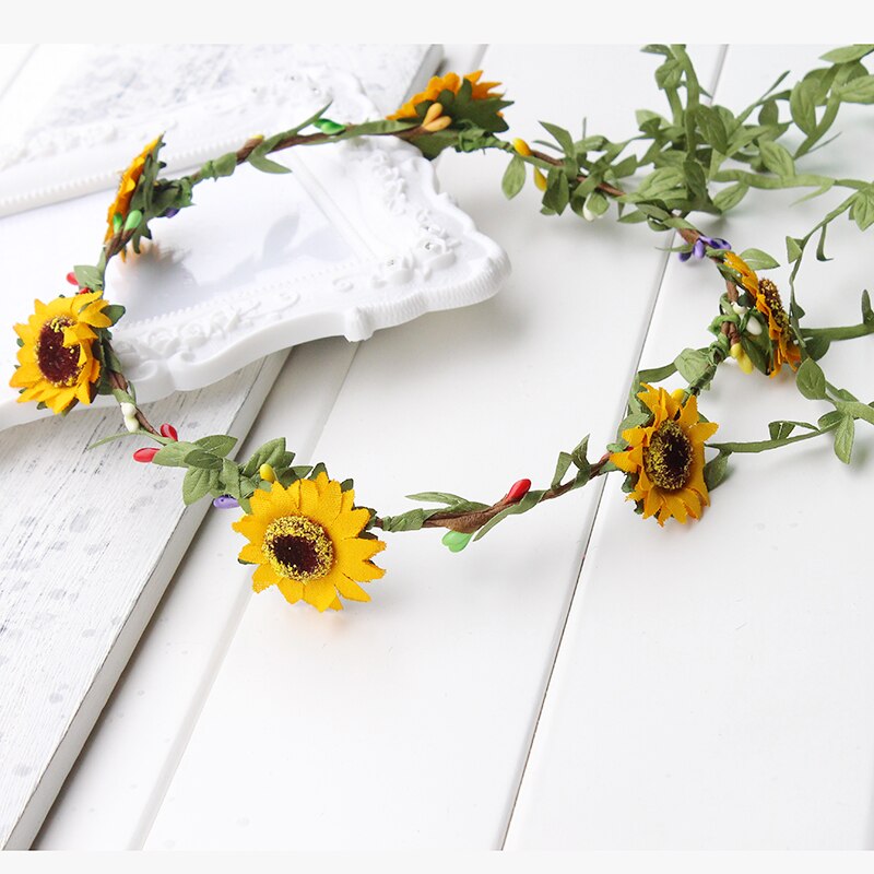 Couronne de Fleurs Tournesol