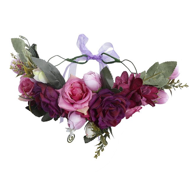 Couronne de Fleurs Halloween