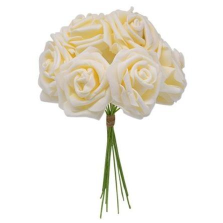 Rose Éternelle Bouquet Beige | Royaume Éternel