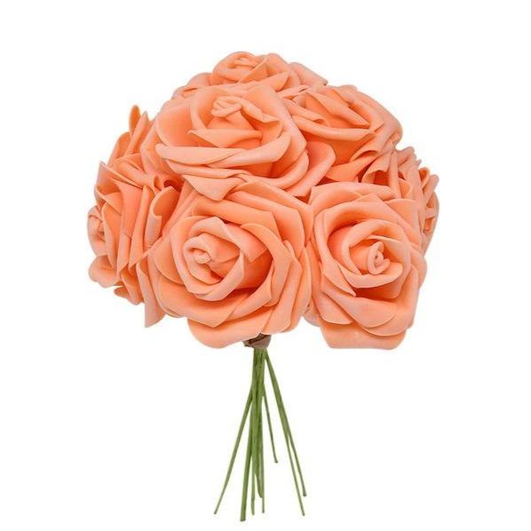 Rose Éternelle Bouquet Orangé | Royaume Éternel