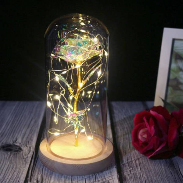 Rose Éternelle Cristal | Royaume Éternel