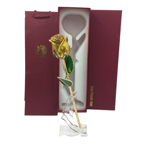 Rose Éternelle Or 24 Carats | Royaume Éternel