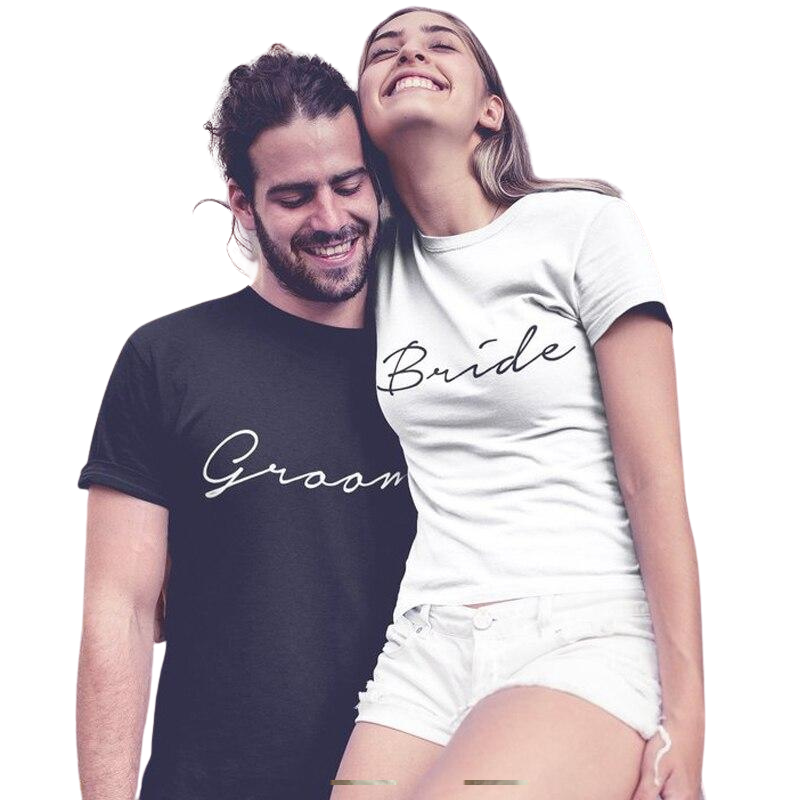 T-shirt  Couple Groom and Bride