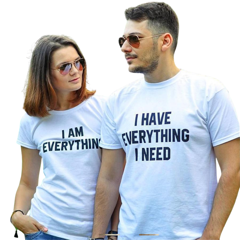 T-shirt Couple My Everything