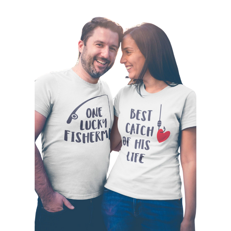 T-shirt Couple Lucky Love