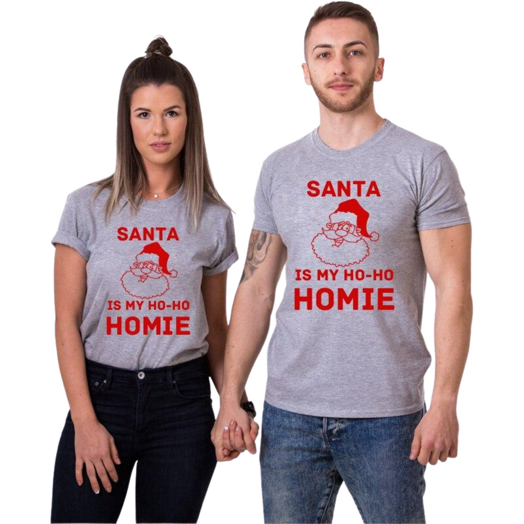 T-shirt Couple Santa Homie